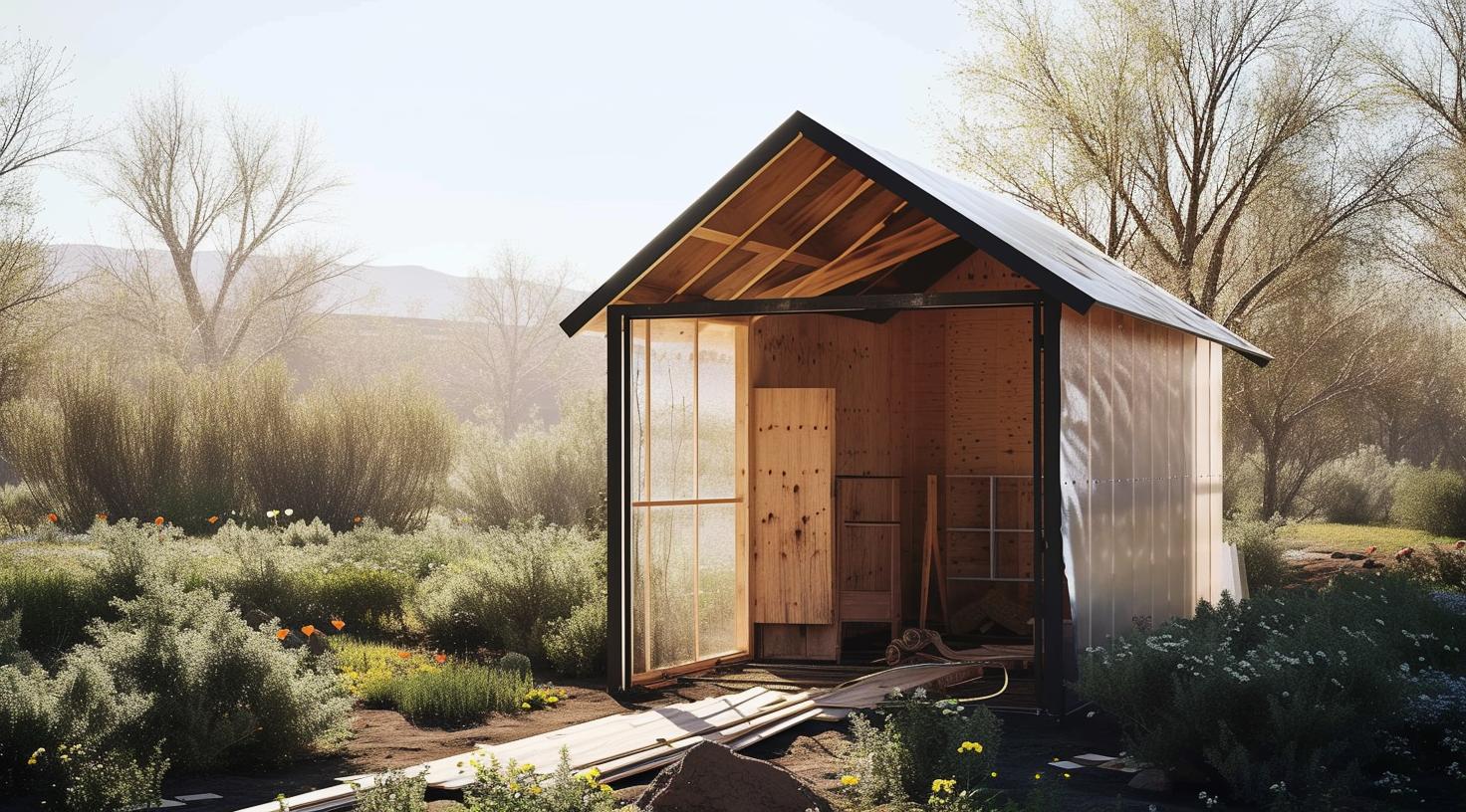 Dein Gartenhaus zum Selbstbauen